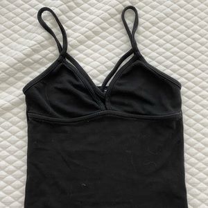 Black brandy Melville crossover tank